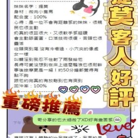 台南定點茶 提莫 - 找妹老司機