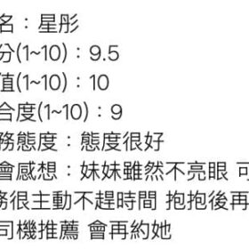 高雄定點茶 星彤 - 找妹老司機