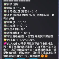 高雄定點茶 溫妮 - 找妹老司機
