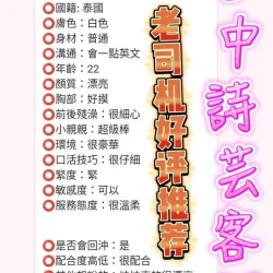 台中定點茶 詩芸 - 找妹老司機