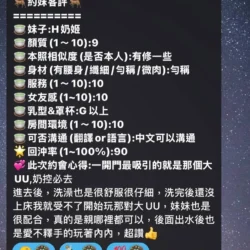 高雄定點茶 H奶姬 11 高雄定點茶 H奶姬 - 找妹老司機