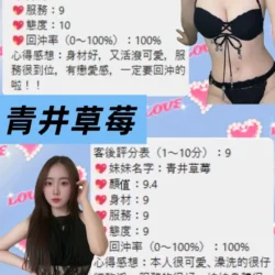 桃園定點茶 青井草莓 - 找妹老司機