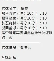 新竹定點茶 語安 - 找妹老司機