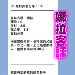 桃園定點茶 娜拉 - 找妹老司機
