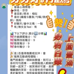 新竹定點茶 芬芬 - 找妹老司機