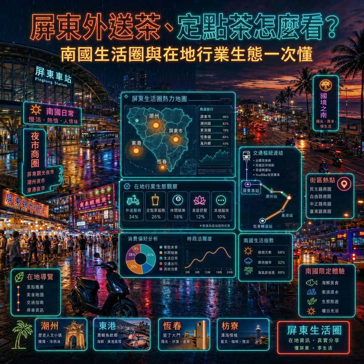 屏東的定點茶、外送茶怎麼選