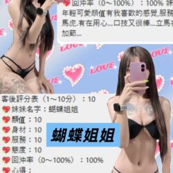 桃園定點茶 蝴蝶姐姐 - 找妹老司機