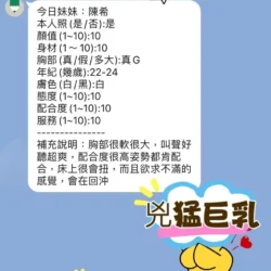 新竹定點茶 陳希 - 找妹老司機