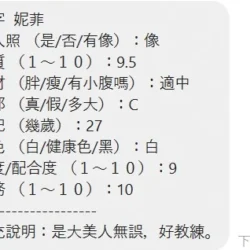 新竹定點茶 妮菲 - 找妹老司機