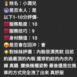 新竹定點茶 小潤兒 - 找妹老司機